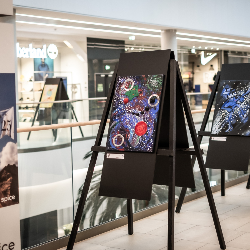 Atklāta Mūzikas un mākslas festivāla “BILDES” izstāde “PUNKTOJAM!”