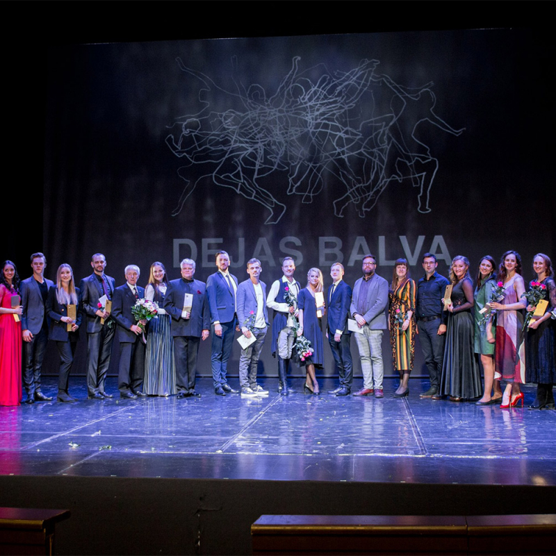 "Dejas balvas 2019" pasniegšanas ceremonija. FOTO