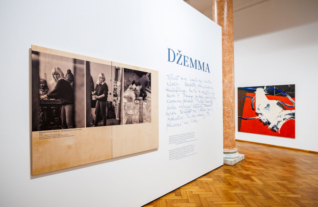 Ar īpašiem pasākumiem LNMM atzīmēs Džemmas Skulmes 100. dzimšanas dienu