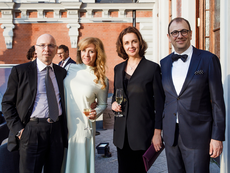 Šaha Grand Prix sērijas atklāšanas ceremonija Melngalvju namā. FOTO