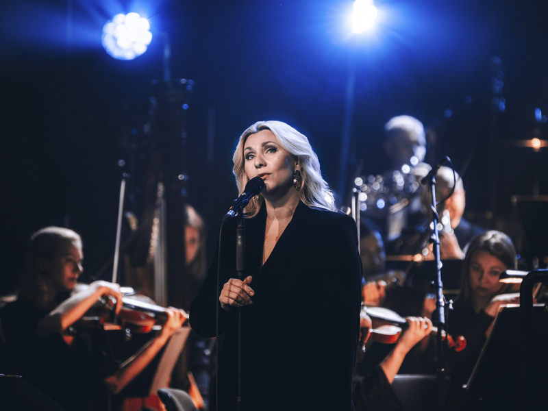 Izskanējuši LSO Latvijas tūres koncerti ar Mārtiņa Brauna mūzikas programmu. FOTO