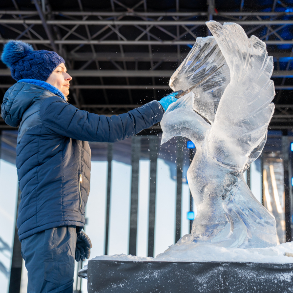 27. Starptautiskais Ledus skulptūru festivāls “Ilūzijas spēks” Jelgavā