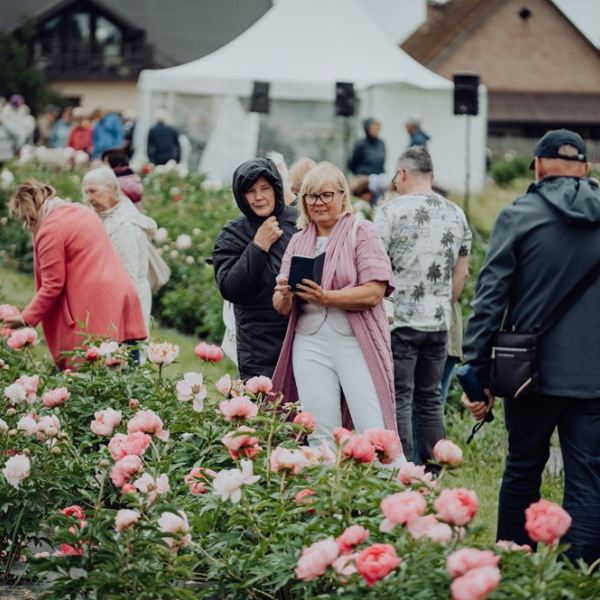 Sestdien Peoniju svētki vasaras melodijās ar Žoržu Siksnu