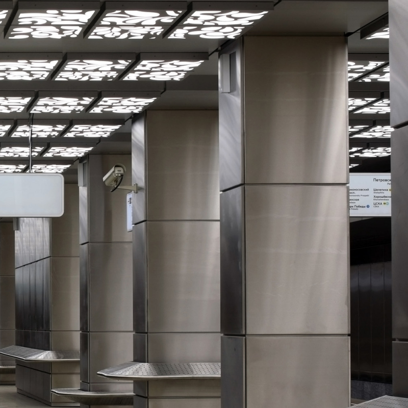 Latvijas arhitektu projektētā metro staciju atzīst par skaistāko jaunizbuvēto staciju Maskavā