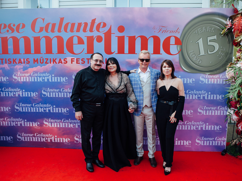 Festivāla “Summertime – aicina Inese Galante” piektā dienā. FOTO