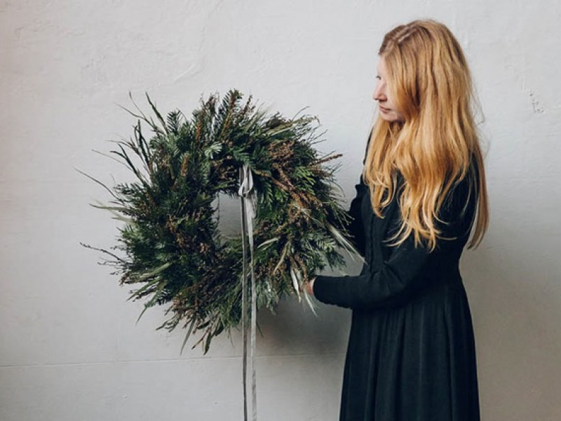 Adventes vainags DIY
